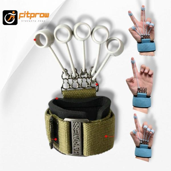 10-75Ibs Silicone Finger Strength Trainer Finger Exerciser Stretcher Resistance Bands