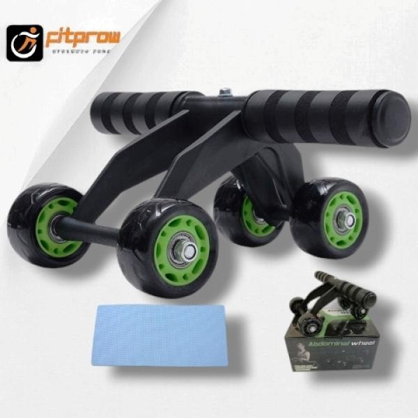 Four-Wheel Ab Wheels Roller for Core Strength Training