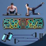 Pushup board for chest exercises, shoulder workouts, and tricep training