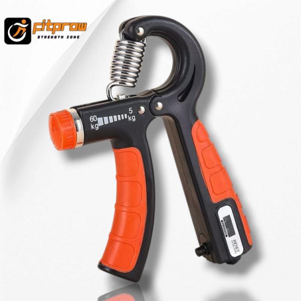 Counter 10KG To 60KG Weight Adjustable Professional Counter Hand Gripper for Men & Women, Counter Hand Grip Finger Exerciser Power Gripper multi Color