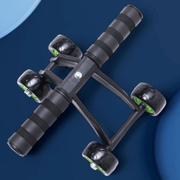 Four-Wheel Ab Wheels Roller for Core Strength Training