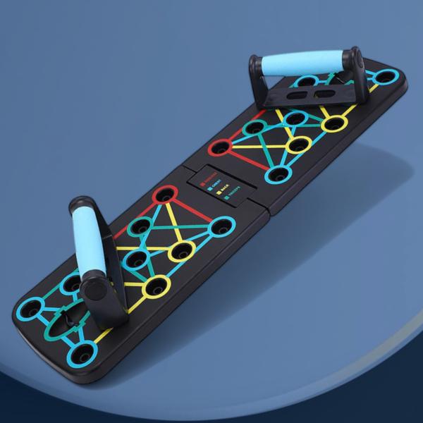 Pushup board for chest exercises, shoulder workouts, and tricep training