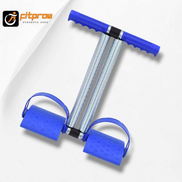 Metal Double Springs Pedal Pull Abdominal Exercise Tummy Trimmer